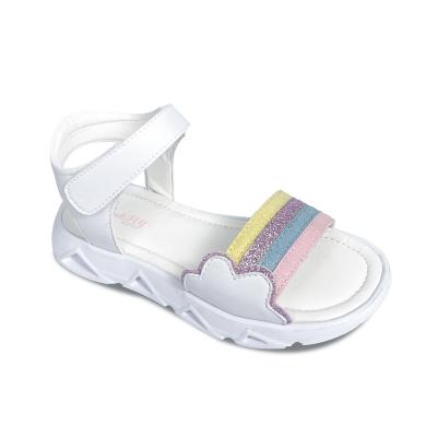 China New Princess Children's Fashion Anti-slippery Children's Shoes Medium and Small Girl's Soft Children's Tall Bottom Girls' Sandals Shoes en venta