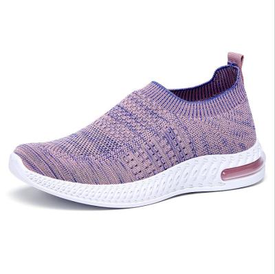 China Classic Casual Sock Anti-Slippery Fashionable Sneakers Platform Shoes For Women Office Shoes Women Flat Sports Shoes for sale