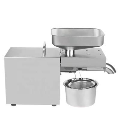 China Hotels Mini Oil Press Machine Small Household Flaxseed Olive Peanut Cold Press Factory Full Automatic Wholesale for sale