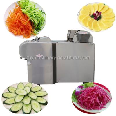 China Vegetable Fruit Processing Plant Machinery Small Potato Slice Strip Shred Chip Cube Making Cutting Machine for sale