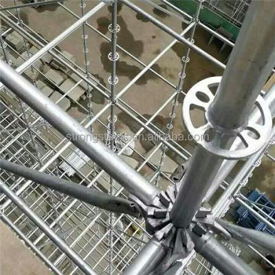 China Modern Q235 Q345 Steel all-round Ringlock scaffolding system en venta