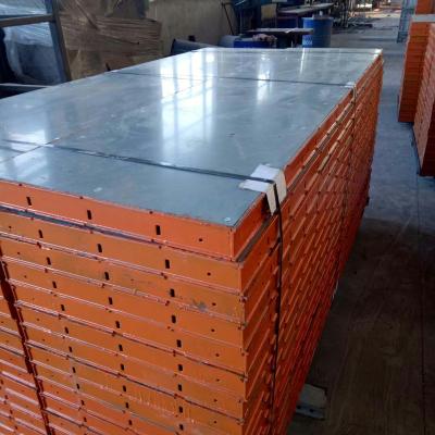 China Modern Concrete Support Different size Wall internal Steel Formwork Panel with playwood plastic cover à venda