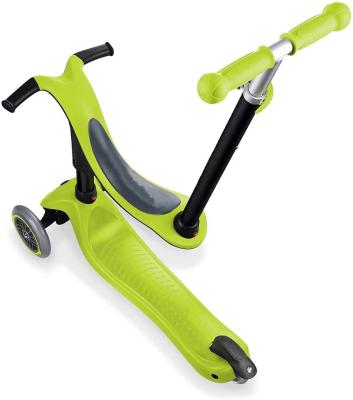 China Kids Balance Training Scooter Toddler Scooter 3-in-1 Kids Scooter With Adjustable Wheels Push Bar 3 Wheel Flashing Scooter For Kids for sale