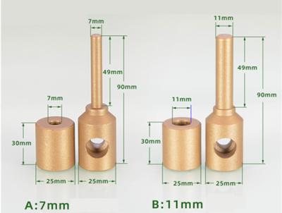 China Kit de soldadura de plástico PPR de 11 mm para máquinas de soldadura de tuberías de plástico ISO9001 en venta