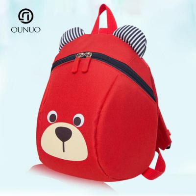 China Fashion China Factory Promotional Luxury Cute Colorful Bear Kids Backpack for sale