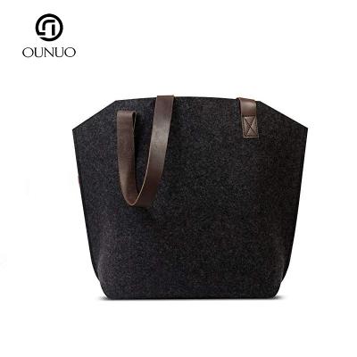 China 2021 Product New Design Soft Felt Storage Mobile Phone Accessory Handbag for sale