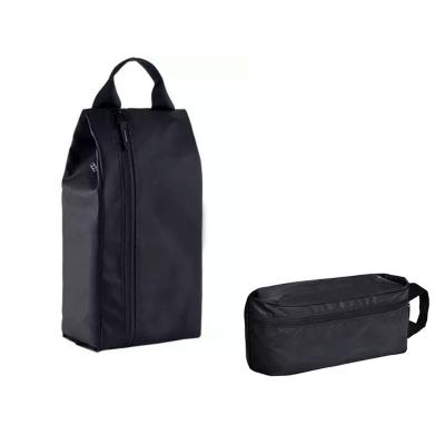 China Viable Wholesale Simple Fresh Style Carry On Shoe Bag Black Shoe Bag Packaging for sale