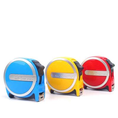 China ABS & Stainless Steel Cheap Plastic Case construction tools unbreak ABS measurements Stainless Steel Automatic tape measure for sale