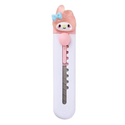 China Quick-Change Portable Paper Cutters  Mini Cute Small Cute Box Cutter Pocket Mini Retractable Utility Knife For Office Paper for sale