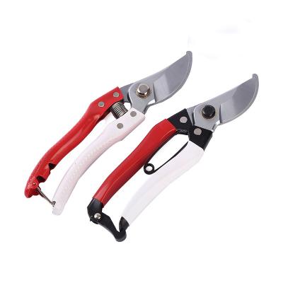 China Anti-Slip Grip Stainless Steel Pruning Shears Trimming Harvest Flower Pruning Scissors Gardening Hand Pruner with Elbow Blade for Bonsai Garden for sale