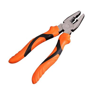 China Cutting Wholesale Cheap PVC Carbon Steel Plastic Handle Insulated Cutting Combination Pliers for sale