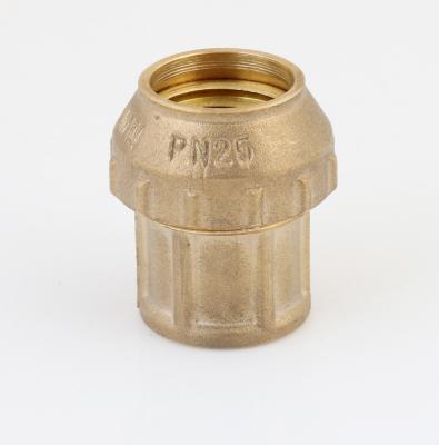 China good quality pe female brass straight compression fittings for pe pipe equal for sale