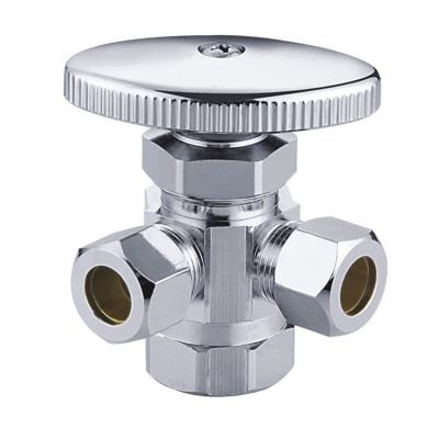 China Home Kitchen Trade Assurance 3/4 Inch Brass Ball Angle Level Control Valve for sale