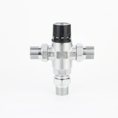 China Wholesale brass home kitchen heat pipe bath or thermostatic valve/thermostat mixing valve/temperature control valve for sale