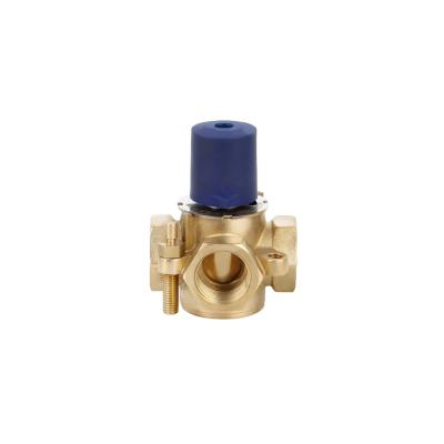 China ZL-2142 Kitchen Water Quality Shower Brass 3 Way Thermostatic Mixing Valve China Manufacturer Home Wholesale Gold for sale