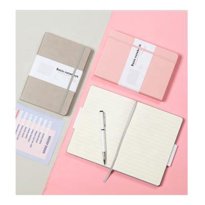 China Wholesale Hardcover Low Price Planner Customized 2022 Eco-friendly Gift Leather Diary PU Business Hard Cover A5 Notebooks for sale