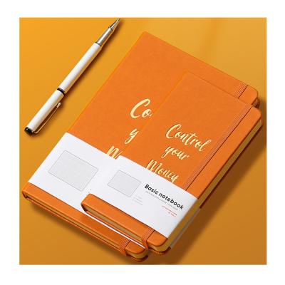 China wholesale plain diary A5 style hardcover book customized notebbok PU leather palnner cover hard elastic band accept OEM cheap notebook for sale