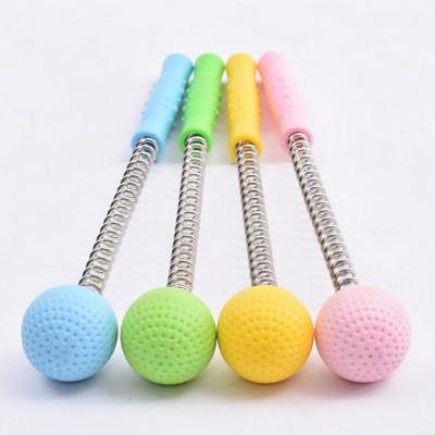 China Back Pain Elastic Massager Ball Massager Silicone Manual Silicone Massager for sale