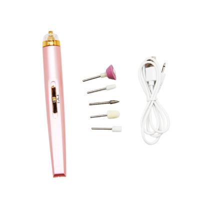 China Fashional Eyebrow Trimmer Frontier New Product 5 in 1 Belt Nail Lamp Electric Small Portable Nail Polisher Nail Polisher Belt Lamp for sale