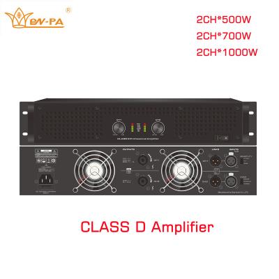 China 2CH Digital Metal Power Amplifier for Stage Sound for sale