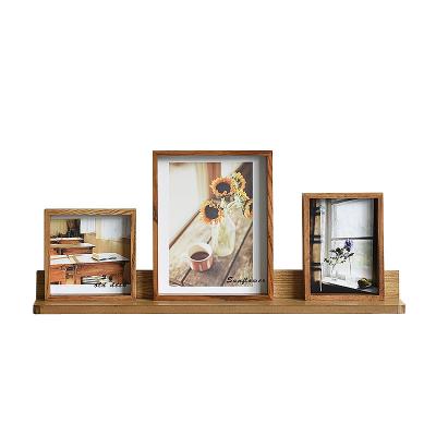 China Customized Wall Mounted Wooden Photo Picture Frame Picture Frame Frame And Pen Holder for sale