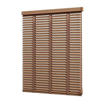 China Factory wholesale modern classic wooden electric wooden shutters Venetian blinds Horizontal CN; LIA Modern 45 for sale