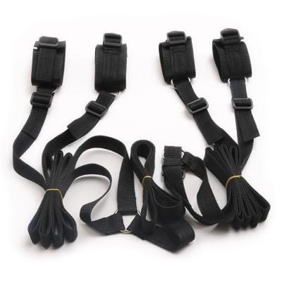 China PoeticExist Sex Toys Flirting Bondage Handcuffs Leg Cuffs Bondage Gear Adult Toys for sale