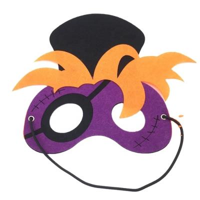 China PoeticExist Eco-Friendly Material Ready To Ship Halloween Dress Up Mask Woodlands Animal Felt Masks for sale