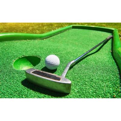 China Mini Golf Carpet Outdoor Pastoral Putting Green Golf Artificial Grass 15mm for sale