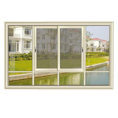 China Magnetic Aluminum Screen Weather Resistant Windows Prices for sale