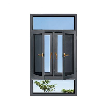 China High Quality Magnetic Narrow Border Aluminum Sliding Screen Glass Window For Home for sale