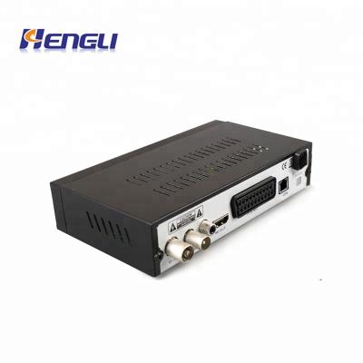 China Heatsinking HD Digital TV Terrestrial Receiver H.265 (HEVC) /H.264 TDT T2 FTA Set Top Box Housing Metal DVB-T2 for sale