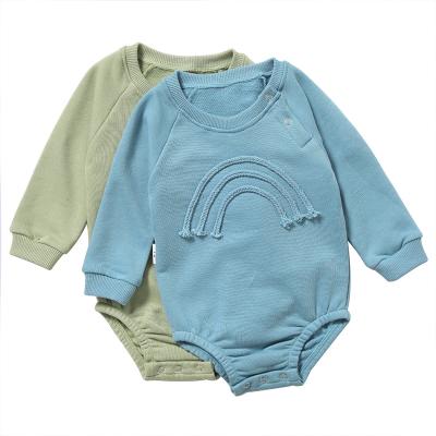 China Cotton Baby Boy Winter Clothes Spring and Autumn Romper Newborn Baby Girl Soft Cotton Romper Long Sleeve Baby Overalls for sale