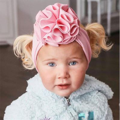 China Popular Babies Headbands Toddler Infant Baby Hair Accessories For Girl Solid Turban Headwear Hair Band Girl Accessories for sale