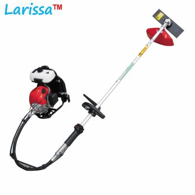 China 2-Stroke Backpack Brush Cutter Garden Shoulder Brush Cutter Gasoline Grass Trimmer Cutter for sale