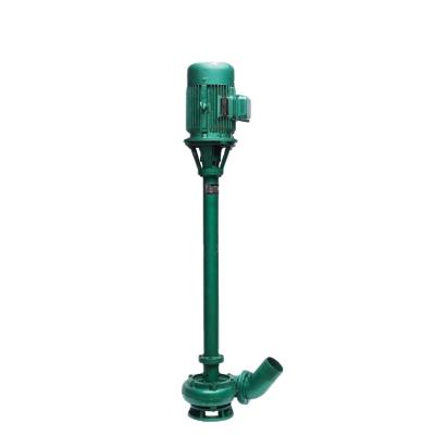 China Abrasion resistant; vertical; 1500W Long Shaft Portable Mine Slurry Vertical Inline Sewage Pump For Industrial for sale