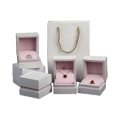 China Luxury acrylic jewelry package Weimei ring box with tiandri lid paper box,jewelry earring box,brand jewelry logo wholesale customization for sale