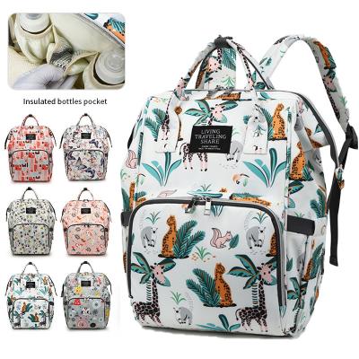 China High Quality Maternity Sniper Anti-theft Bag For Custom Baby Mom Backpack Waterproof Wet Dry Separation Fashion Diaper Bag for sale