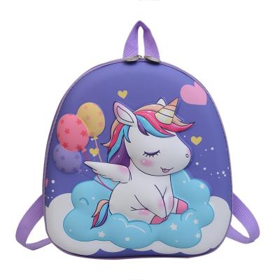 China Popular Cartoon School anti-theft sniper backpack cute lightweight waterproof dinosaur Unicorn Bag large capacity for kids for sale