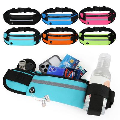 China Custom Logo Mens Stylish Hiking Fanny Pack Water Proof Wholesale Large Capacity Sniper Waist Waterproof Running Bag for sale