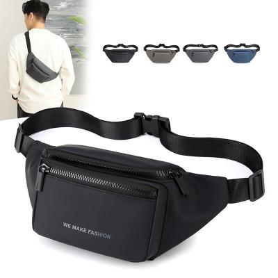 China Factory Cheap High Quality Men's Belt Bag Waterproof Waist Bag Casual Sniper Water Proof Large Capacity Running Fanny Pack for sale