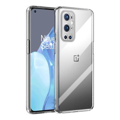 China High Quality Hot Selling Shockproof TPU+Acrylic Transparencies Camera Protective Phone Case For Oneplus 9 pro for sale