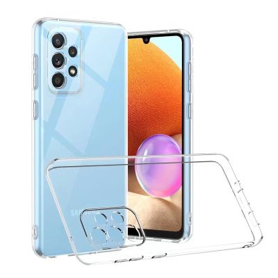 China Fanshion new arrival high quality transparent tpu mobile phone case for Samsung A33 5G A53 5G hotsale 2mm transparent clear tpu for sale