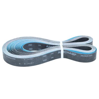 China Electronics Aimchamp Y889 Wholesale Price Metal Zirconia/Abrasive Cloth Grindes Sanding Belt for sale