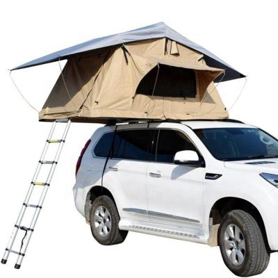 China Camouflage/Field 4WD Adventure Custom Shell Outdoor Camping Car Roof Top Tent Soft Cover Soft Top Tent For Sale for sale