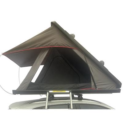 China New Design Game Camouflage Top Tent / Triangle Top Aluminum Hard Shell Roof Field Top Tent for sale