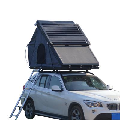 China Camouflage/Field Game Lloydberg Fabricate Hot Sale Aluminum Hard Top Car Shell Roof Tent Waterproof Camping Outdoor Tent for sale