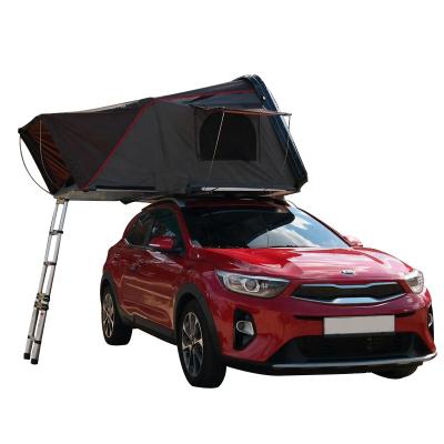 China Outdoor Camping 3-4 Game Camouflage/Field People Car Aluminum Hard Top Roof Top Tent Hard Shell for sale