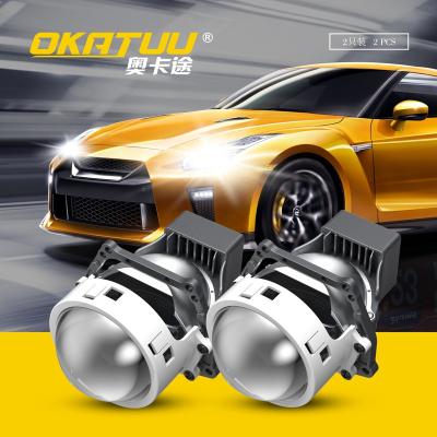 China Beam Angle Adjustable Auto Lighting System For Car Retrofit Bi LED Spotlight For High Low Beam for sale