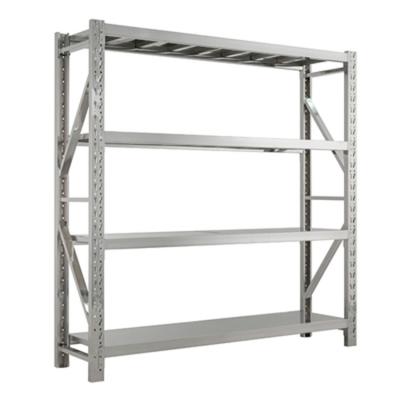 China Corrosion Protection Heavy Duty Wholesale Price Industrial Stainless Steel Warehouse Shelf Storage Rack for sale